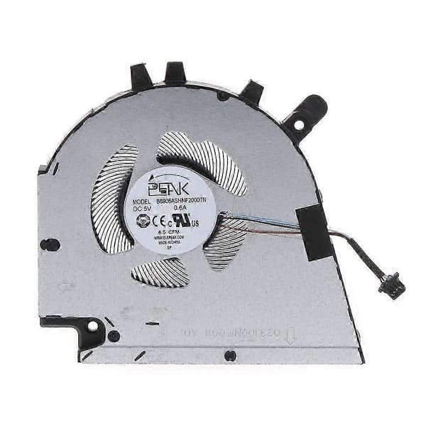 Bærbar PC CPU GPU Radiator DC5V 0.6A 4-pins kjøler for Dell Inspiron 15 Plus 7510, ny 2026 GPU
