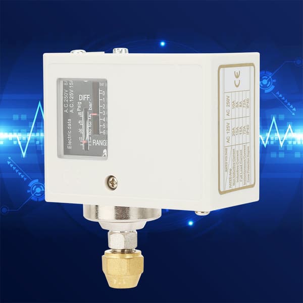 SPC106E Luft Vand Kompressor Trykkontrolkontakt 24V til 380V