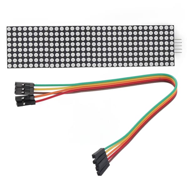 Punktmatrisekontrollmodul LED-mikrokontroller 4 i 1