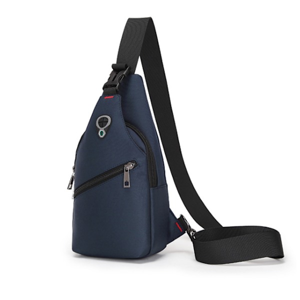 Crossbody-väska med en axel (mörkblå)