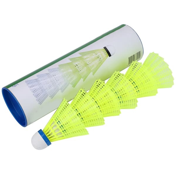 Professionell Nylon Badmintonboll 6-pack Utomhusträningsaccessoarer