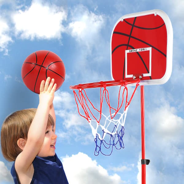 Indendørs Udendørs Mini Basketball System Backboard Bold Sæt Børn Lege Sæt