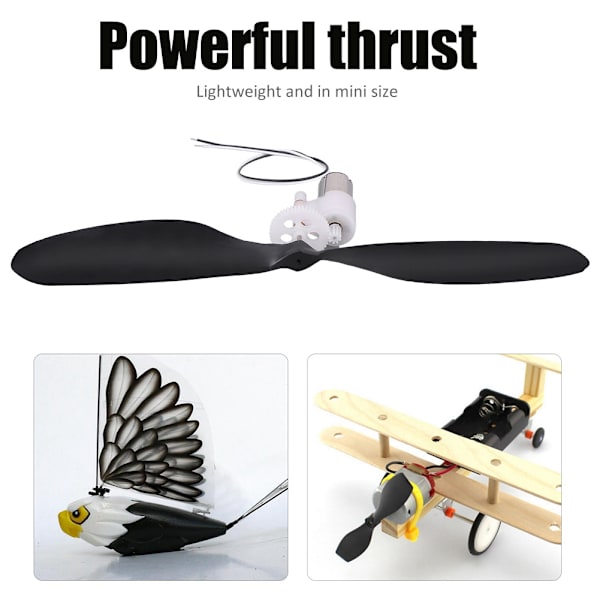 RC Drönartillbehör: Coreless 8520 Motor med växellåda Propeller