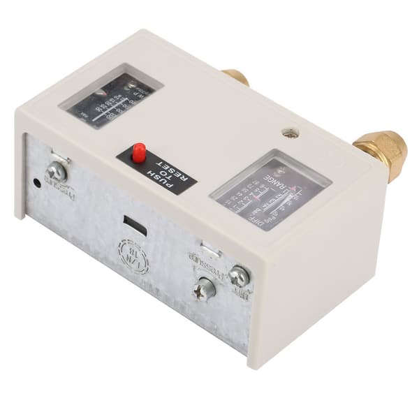 Smart Pump Tryckregulator Dubbel Tryckkontrollbrytare 15A 250V Elektronisk R1/4