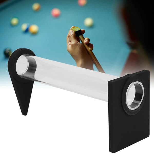 Justerbar Høyde Pool Cue Stroke Trainer Snooker Sikte Treningssystem