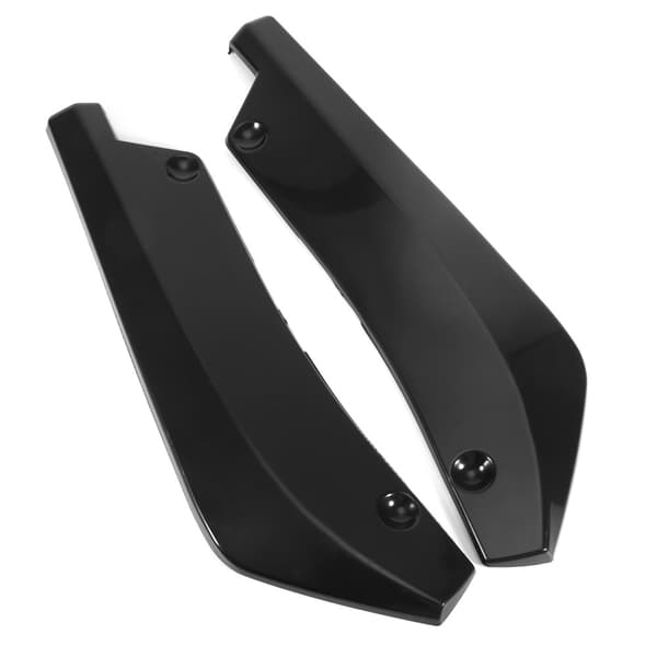 Par bagkofanger læbe spoiler diffusere Anti Scratch Protector Universal bil udvendige dele