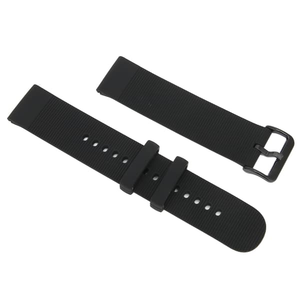 Amazfit GTS 3 Pro Silikone Urrem Sort Justerbar