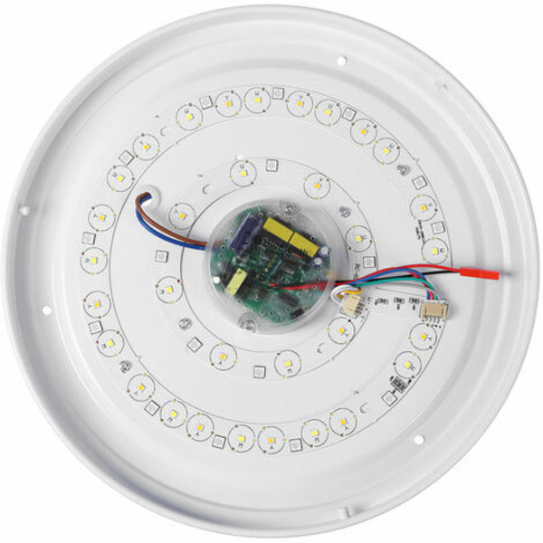 Taklampa 48W 30CM RGB Smart trådlös Bluetooth musikhögtalare APP Dimbar med fjärrkontroll 3000-6500K