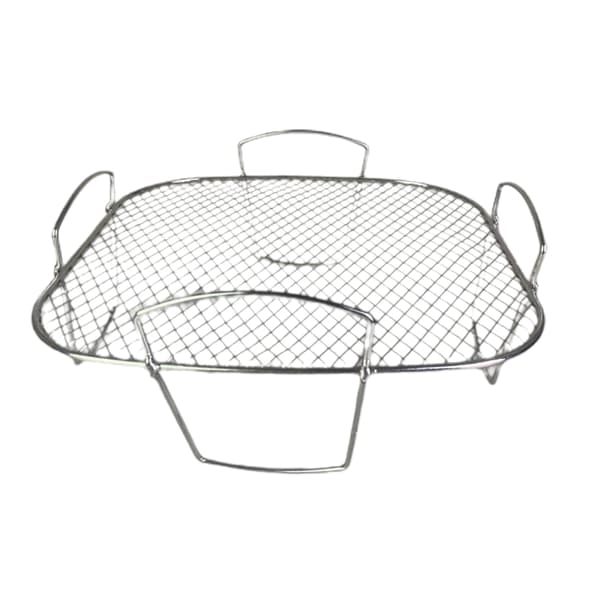 Rustfrit stål Air Fryer Rack Mad Dehydrator Toast Grill Tilbehør 304