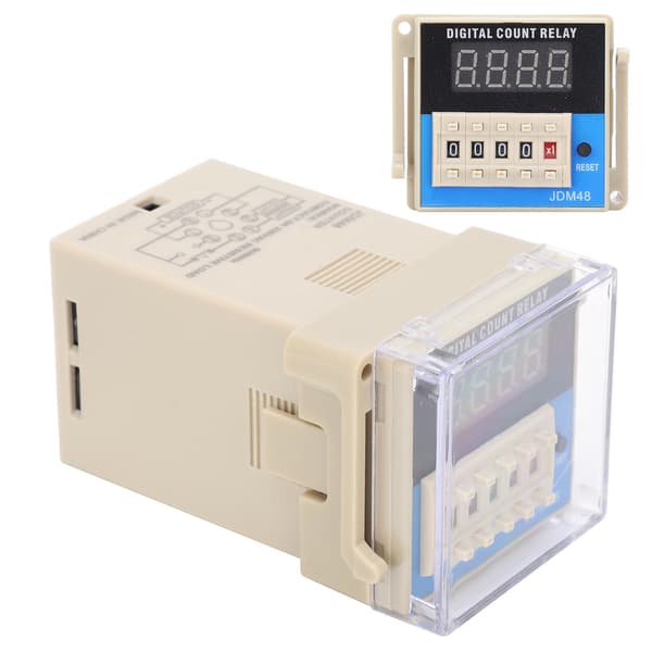 JDM48DC24V Digital Timer Relay Høy Presisjon Industriell Automasjon Kontrollsystem Komponent
