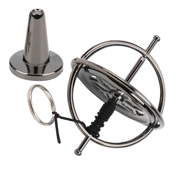 Stressavlastande fingertoppsleksak - Compact Zine Alloy Gyroscope