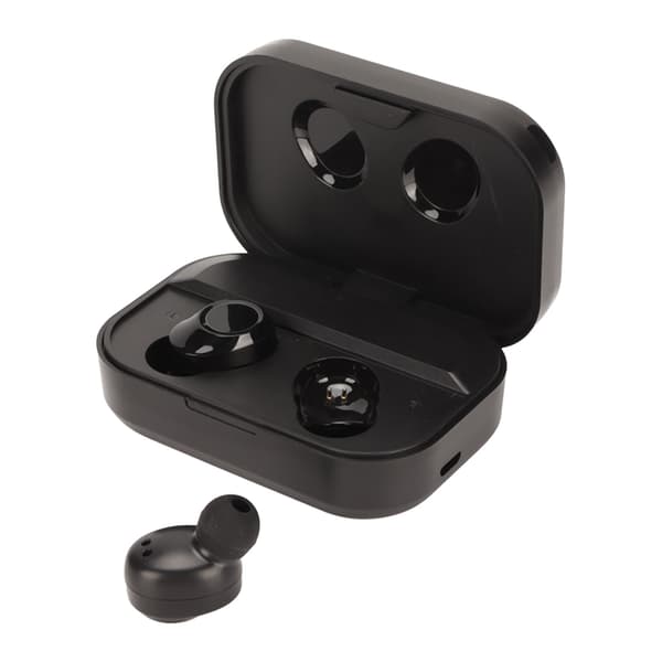 Bluetooth Trådlösa Hörlurar Brusreducering Digital Display Touch Control Bluetooth Stereo Hörlurar med Laddningsfodral