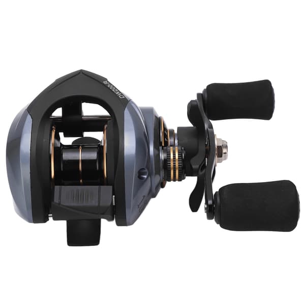 High Speed ​​Metal Baitcasting Rulle med dubbla bromsar - 18+1BB 7.2:1 utväxling (höger hand)