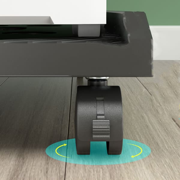Omnidirektionellt PC-tornstativ Humaniserad Design Stor Lastkapacitet Stabil Säker Kant Värmeavledningshål