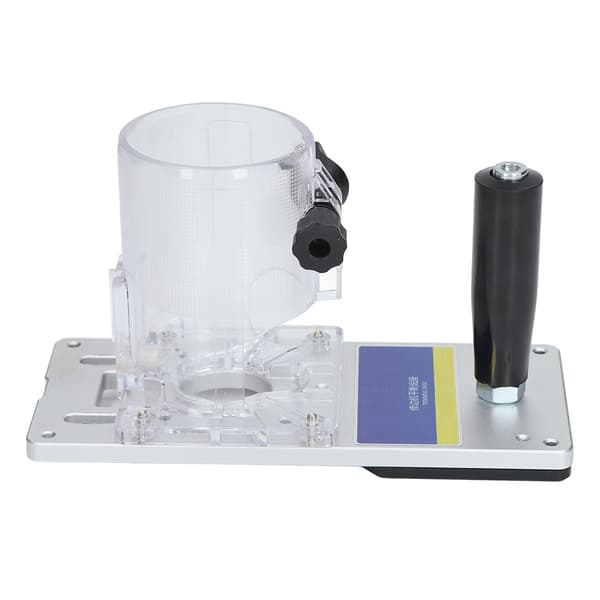 Professionel Træbearbejdningsfræserbase Transparent Plast Standard 6,5 cm Dia