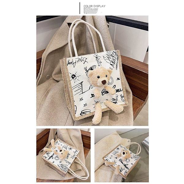 Jute Hessian Medium Shopping Bag A916-483 A