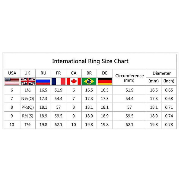 Mode Kvinnor Cubic Zirconia Inlagd rosett Finger Ring Bröllopsfest Smycken Present US 6