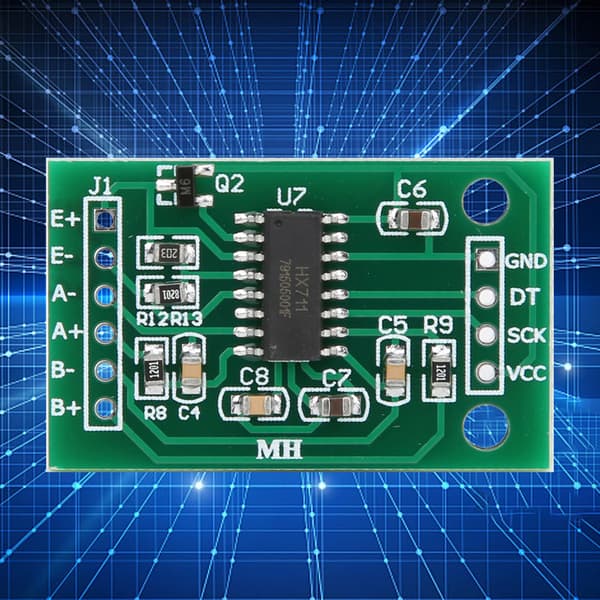 5KG Viktsensor HX711 Modul Hög Precision Elektronisk Våg Tryck Tillbehör