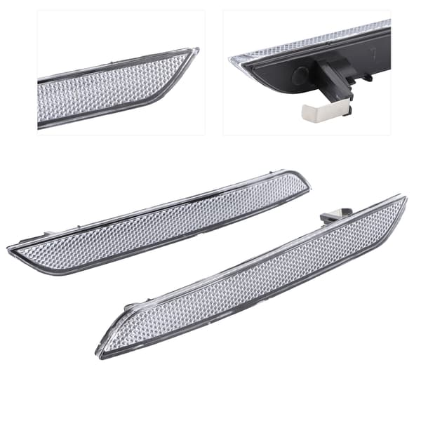 Sidemarkeringslys 63147187087 Forreste Kofangerreflektorlampe Hvid E71 X6 E70 X5M