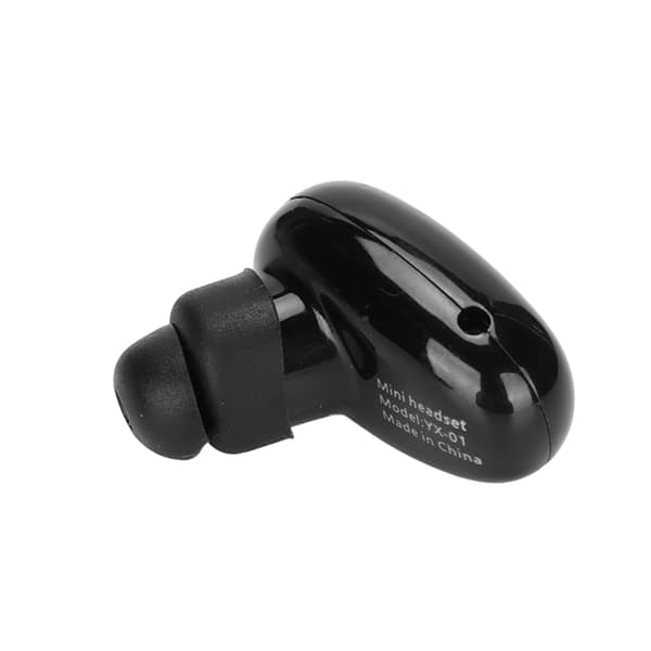 YX01 Enkelt Bluetooth Ørepropp USB-Lading Sportsheadset Støyreduserende Mikrofon for iPhone
