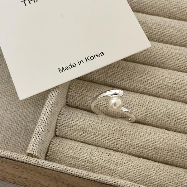Ring Perle Sølv Modesmykker Ac5102