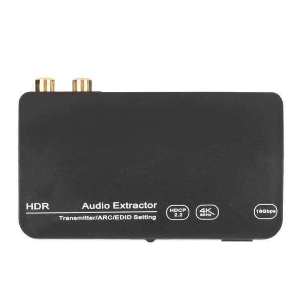 HDR HDMI Audio Extractor 4K 60Hz RCA Bluetooth-sändare för TV PC