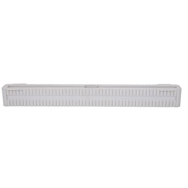 10 tum Universal Longboard Surfbräda Enkel Center Tail Fin Box Plug Hållare Nylon Vit