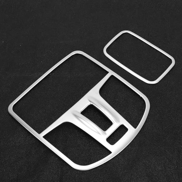 2st/set ABS läslampor Ram skydd Trim tillbehör Passar HYUNDAI Elantra 18-19