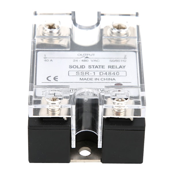 SSR 40A Solid State -relemoduuli DC-ohjaus AC 3 32VDC