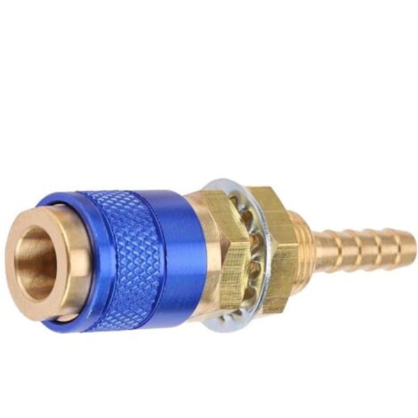 M6 gas- og vandhurtigkobling Vand- og gaskølet adapter til MIG TIG brænderfitting svejser brænderfitting，Fonepro
