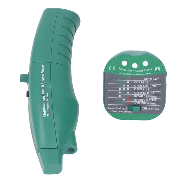 MS5902A Automatisk Strømbryterfinner Uttakstester Sokkel Tester EU Plugg 110-250V