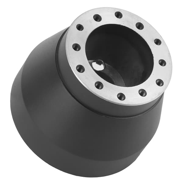 Ratstyrenav Adapter Boss Kit Aluminium Legering Slidstærk Sort Passer til E30 Alle Køretøjer