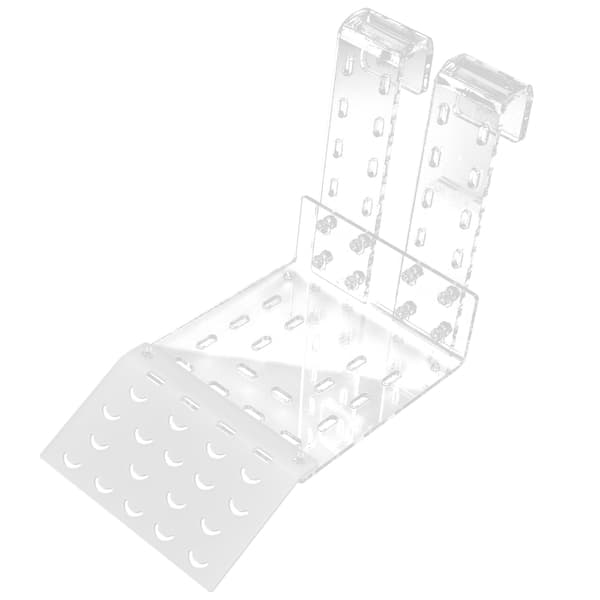 Stor Akryl Skildpadde Solplatform Transparent Hvileterrasse Akvarium