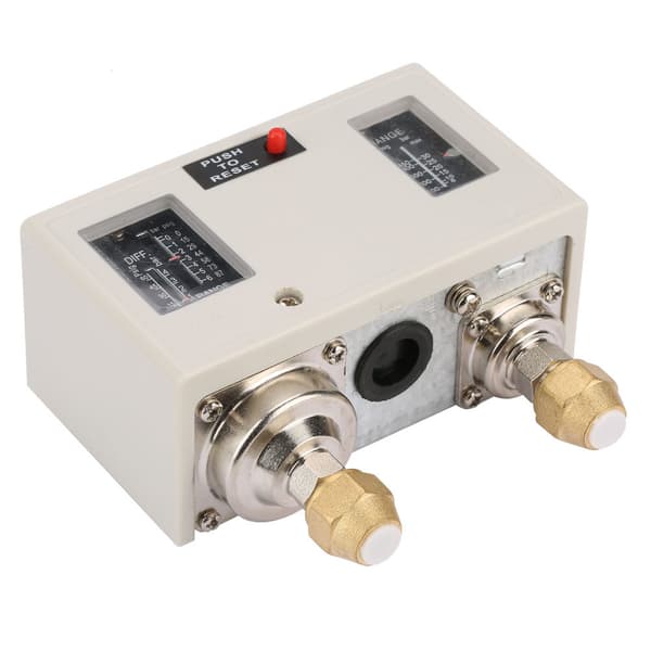 Smart Pump Tryckregulator Dubbel Tryckkontrollbrytare 15A 250V Elektronisk R1/4