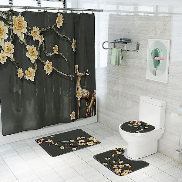 badrum fyra delar set