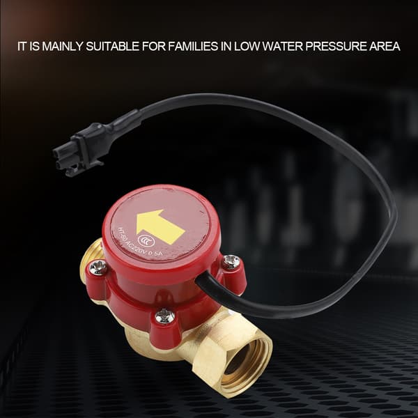 HT60 Vandpumpe Flow Sensor Switch AC220V 0.5A G1 2 Tommer Gevind 1 Styk