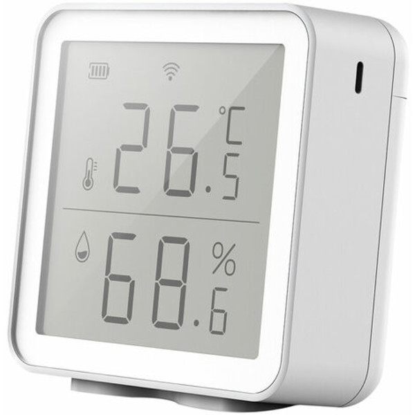 Fuktdetektor WiFi Smart Temperatur Fuktighetssensor kompatibel med Alexa Super Long Range Wireless Digital Hygrome