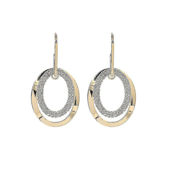 korvakorut Circle Oversized S925 Alloy Zircon For Party