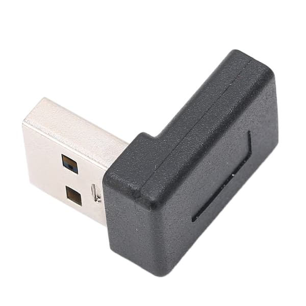 USB 3.0 Typ C Adapter 90 Graders Förlängning Laddning Dataöverföring