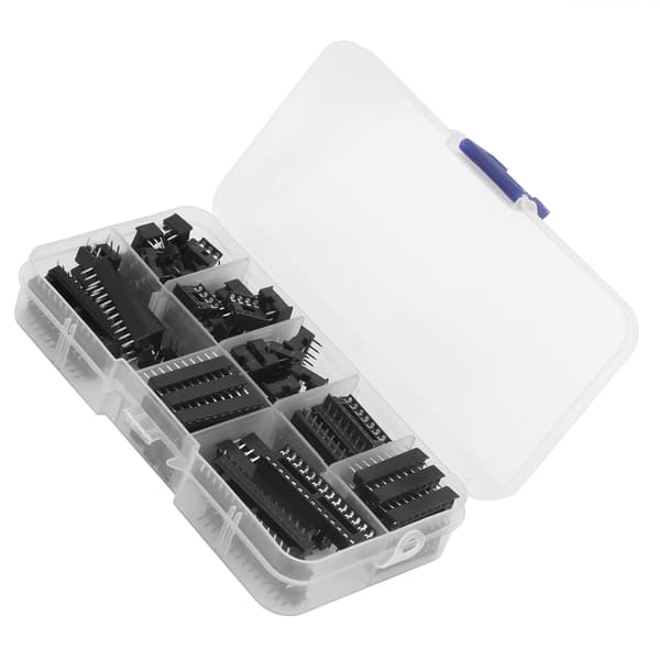 66 stk. IC Socket Adapter Kit 6-28Pin InLine DIY Elektroniske Komponenter