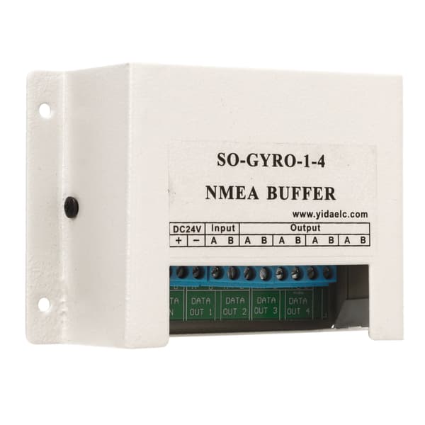 NMEA Buffer 1 ind 4 ud Marine Seriel Linjesplitter Isolerende Konverter Interface 24V Kredsløbssystem