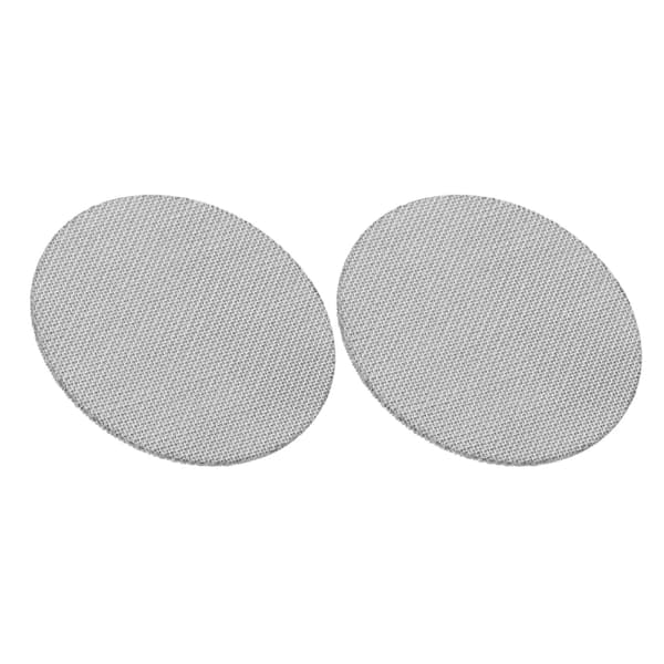 2-pack 1 mm kaffepuckscreen i rostfritt stål 51 mm diameter sekundär vattendistribution
