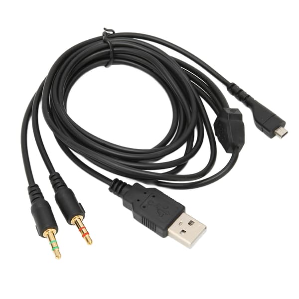 SteelSeries Arctis USB 35mm Audio Jack-kabel med LED-belysning