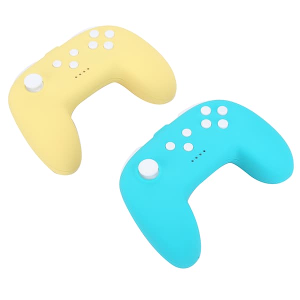 Trådløs Bluetooth Gamepad til Switch Pro Mini Grip Håndtag NS Lite Dobbelt Vibration Grøn Gul