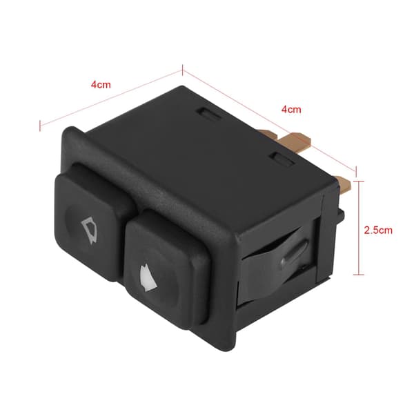 DC 12V Strømbryter for vindu PÅ AV 5 Pin for E23 E24 E30 61311381205