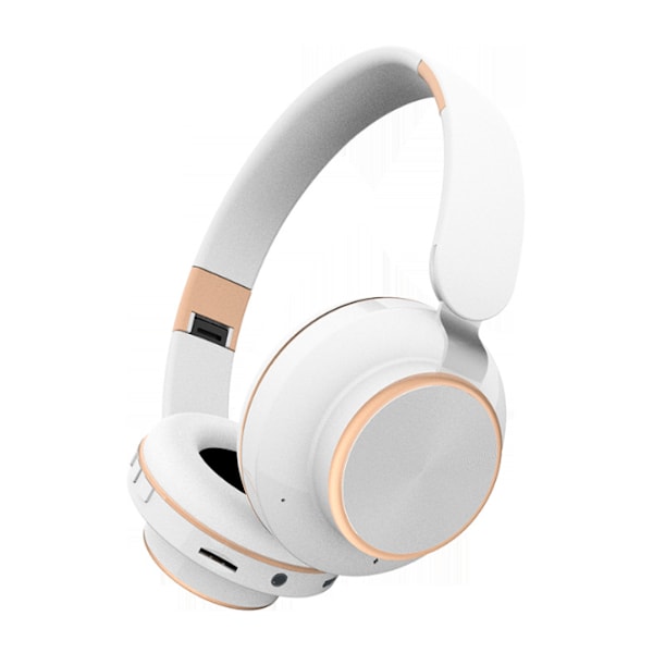 Sisäänvedettävät bluetooth korvalla 5.0 subwooferilla (valkoinen)