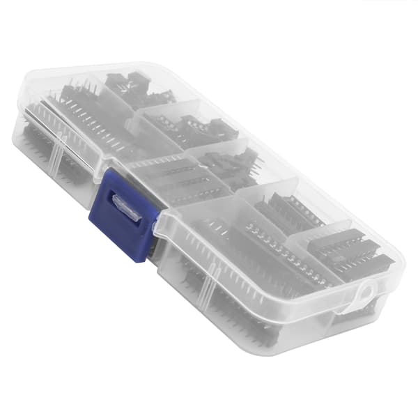 66 kpl IC-kanta-adapterisarja 6-28Pin InLine DIY elektroniset komponentit