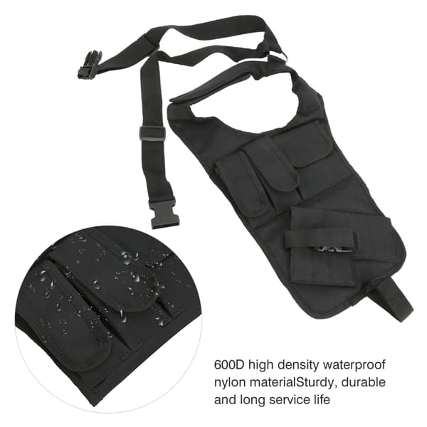 600D Vattentät Nylon Armpåse för Camping och Utomhusaktiviteter
