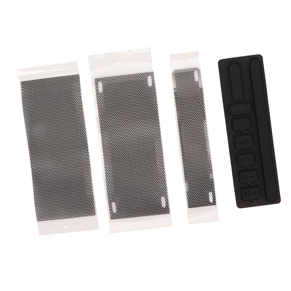 Xbox Series S Pölysuodatinsetti 8 Silikonitulppaa 4 PVC Pölysuodatinta Lisätarvikkeet
