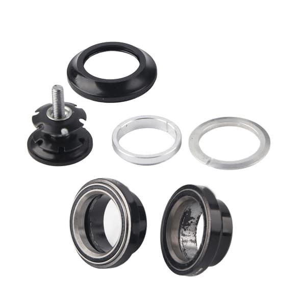 Sort 34 mm Risk Aluminiumlegering Cykel Headset til 28,6 mm Lige Gaffel